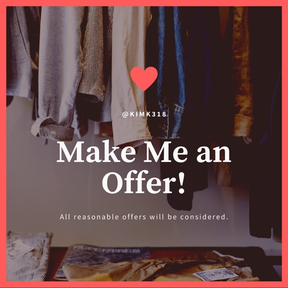 Make me an offer!